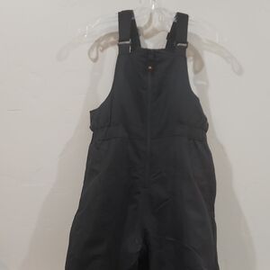 Ozark Trail Black Overalls with Orange Label